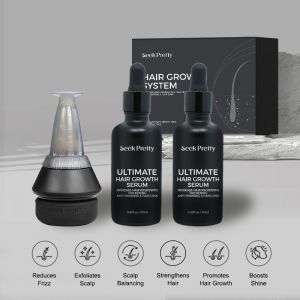 Hair Growth Kit With Serum Infusion Instrument